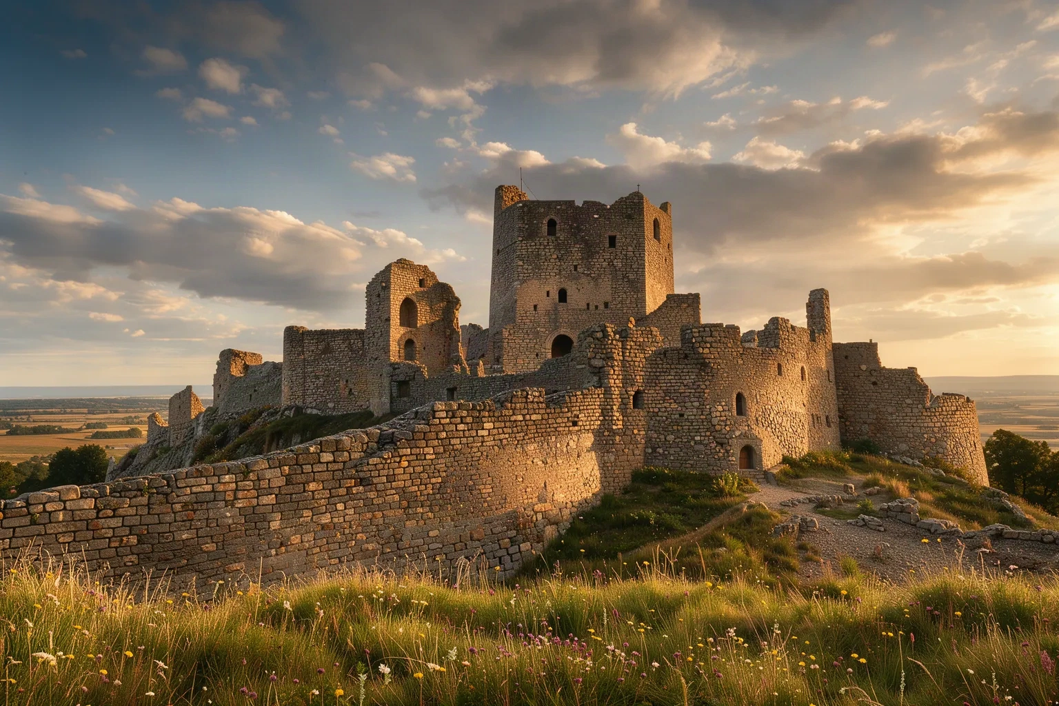 Ruines du château de Bressieux